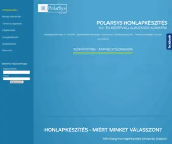 Polarsys.hu(Honlapkészítés) Screenshot