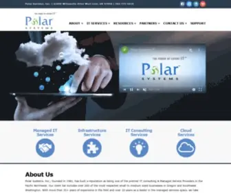 Polarsystems.com(Managed IT Services Portland) Screenshot