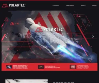 Polartec.com(Polartec®) Screenshot