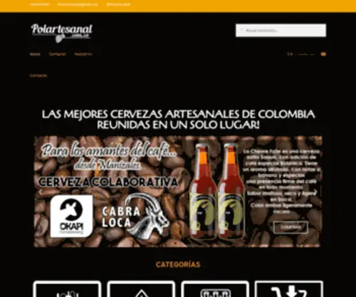 Polartesanal.com.co(INICIO) Screenshot