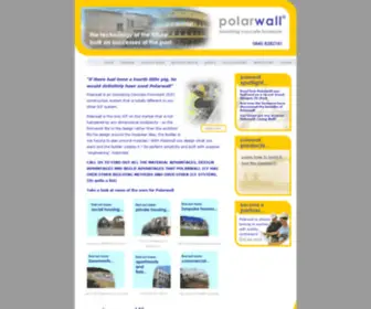 Polarwall.co.uk(Polarwall insulating concrete framework) Screenshot