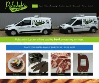 Polashekslocker.com(Polashek's Locker Service Inc) Screenshot