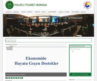 Polatliborsa.org.tr(Ticaret Borsas) Screenshot