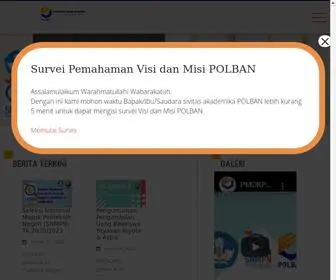 Polban.ac.id(::POLITEKNIK NEGERI BANDUNG) Screenshot