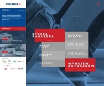 Polbus.pl(Międzynarodowy przewóz osób) Screenshot