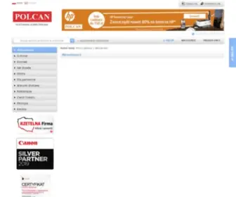 Polcan.pl(Hurtownia komputerowa) Screenshot