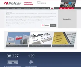 Polcar.com(Twoje części samochodowe) Screenshot