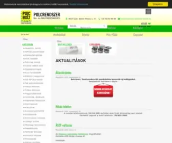 Polcbolt-Online.hu(Polcrendszer a POLC BOLT) Screenshot