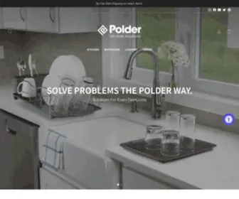 Polder.com(Polder Products) Screenshot