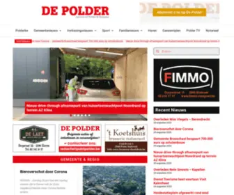 Polderke.com(De Polder) Screenshot