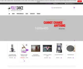 Pole-Dance.es(Venta de barras de baile) Screenshot