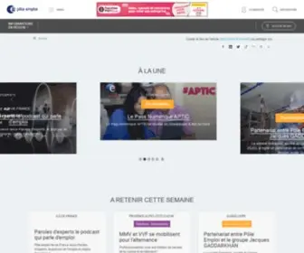 Pole-Emploi-Evenements.fr(Pôle emploi événements) Screenshot