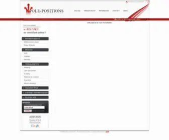 Pole-Positions.net(Agence webmarketing et référencement) Screenshot