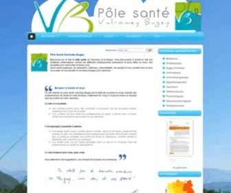 Pole-Sante-Valromey-Bugey.fr(Pole) Screenshot