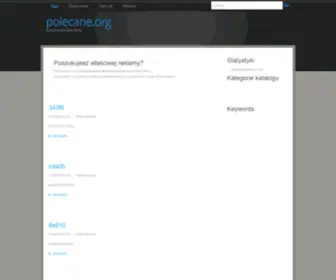 Polecane.org(Polecane firmy) Screenshot