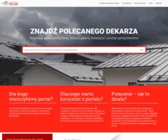 Polecanydekarz.pl(Dekarza w swojej okolicy) Screenshot