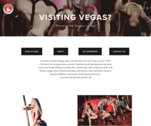 Poledancinglasvegas.net(Pole Dancing Las Vegas) Screenshot