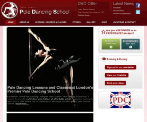 Poledancingschool.com(Poledancingschool) Screenshot