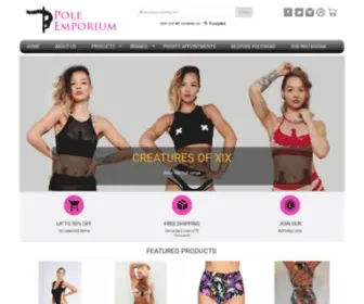 Poleemporium.co.uk(Pole Dance Clothing) Screenshot