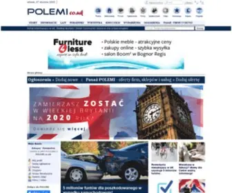 Polemi.co.uk(POLEMI Polski Portal Anglia) Screenshot