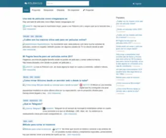 Polemicus.com(Red Social de Preguntas y Respuestas (en español) donde compartir conocimientos) Screenshot