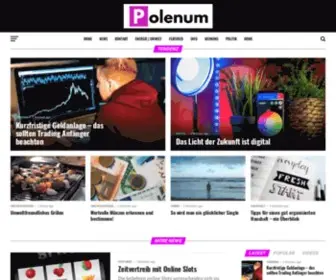 Polenum.com(Schicken Sie mit den Leuten weiter) Screenshot