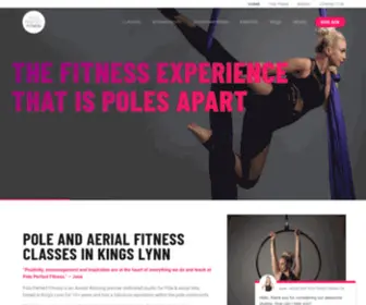Poleperfectfitness.co.uk(Pole and Aerial Fitness Classes in Kings Lynn) Screenshot