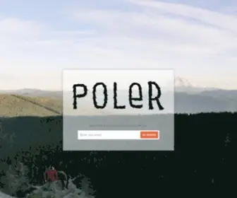 Polerstuff.com(Poler Stuff) Screenshot