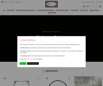Poleshop.it(Online Shop für Pole Dance und Aerial Fitness mit Top Marken wie X) Screenshot