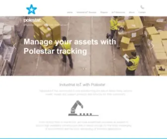 Polestarinteractive.com(Industrial Networking) Screenshot