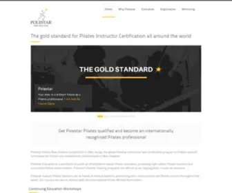 Polestarpilates.co.nz(The gold standard for Pilates Instructor Certification all around the world) Screenshot