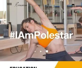 Polestarpilates.com(Polestar Pilates) Screenshot