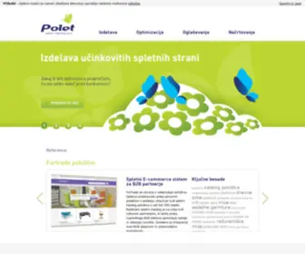 Polet-SI.com(Spletni inženiring) Screenshot