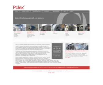 Polex.com.au(Dust Collection & Dust Extraction Systems) Screenshot