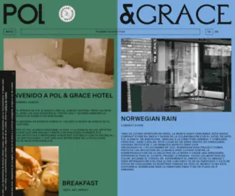 Polgracehotel.es(Pol & Grace Hotel) Screenshot