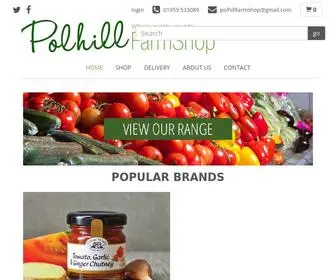 Polhillfarmshop.co.uk(Polhillfarmshop Limited) Screenshot