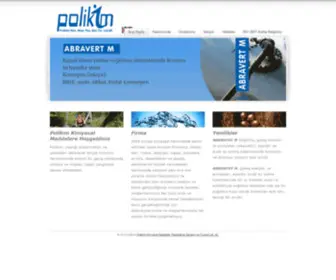 Poli-KIM.com(Polikim Kimyasal Maddeler Pazarlama Sanayi ve Ticaret Ltd) Screenshot