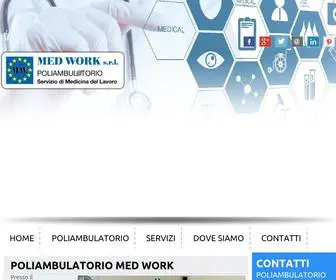 Poliambulatoriomedwork.it(Visite mediche specialistiche) Screenshot