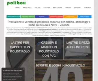 Polibox.it(Lavorazione di polistirolo espanso per imballaggi) Screenshot