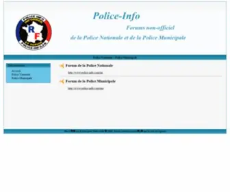 Police-Info.com(Index) Screenshot