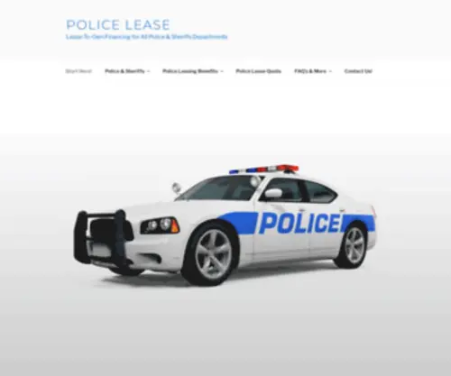 Police-Lease.com Screenshot