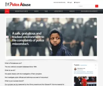 Policeabuse.com(Police Abuse) Screenshot