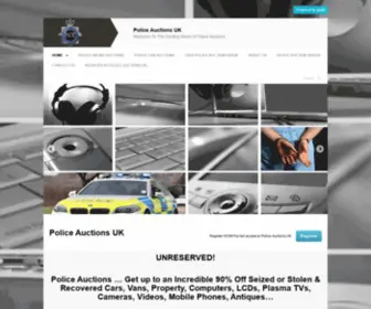 Policeauctionsuk.co.uk(Police Auctions UK) Screenshot