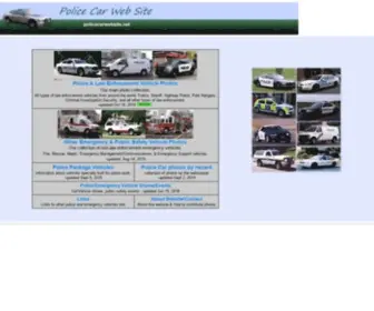 Policecarwebsite.net(Police Car Web Site) Screenshot