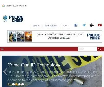 Policechiefmagazine.org(Police Chief Magazine) Screenshot