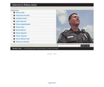 Police.com(Arrest) Screenshot