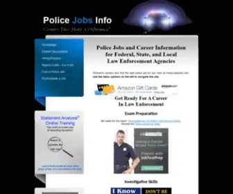 Policejobsinfo.com(Police Jobs) Screenshot