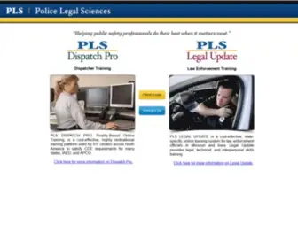 Policelegalsciences.com(Police Legal Sciences) Screenshot
