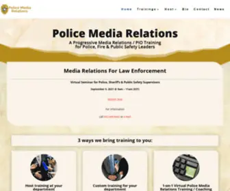 Policemediarelations.com(Police Media Relations) Screenshot