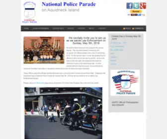 Policeparade.org(National Police Parade) Screenshot